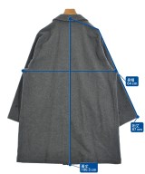 WORKERS（ワーカーズ）ステンカラーコート グレー サイズ:40(M位) メンズ/2200659940025