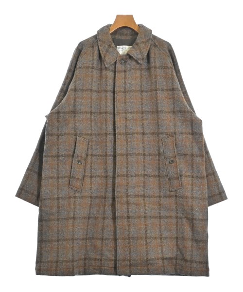 WORKERS(ワーカーズ)ステンカラーコート 茶 サイズ:40(M位)/2200659940032