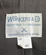 WORKERS（ワーカーズ）ステンカラーコート 茶 サイズ:40(M位) メンズ/2200659940032