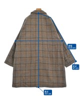 WORKERS（ワーカーズ）ステンカラーコート 茶 サイズ:40(M位) メンズ/2200659940032