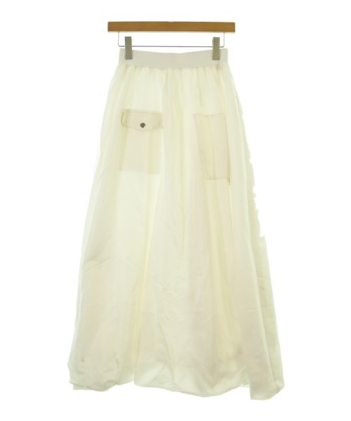 Narcissus(ナルシス)ロング・マキシ丈スカート 白 サイズ:F/2200679716044