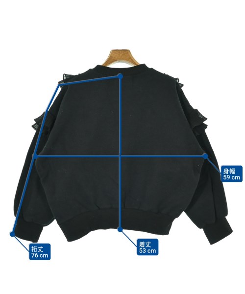 Narcissus（ナルシス）スウェット 黒 サイズ:F レディース/2200662753032