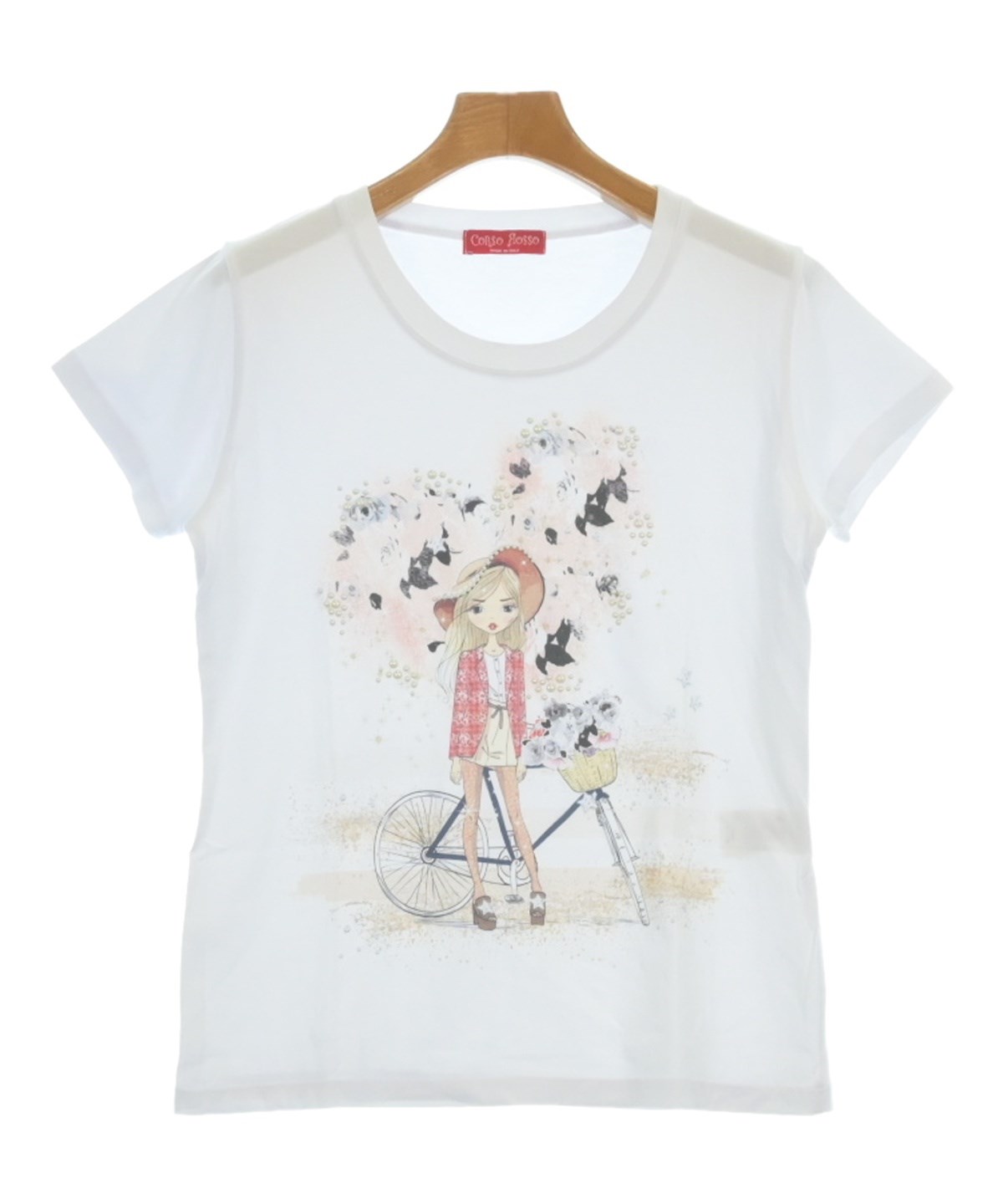 CORSO ROSSO（コルソロッソ）Tシャツ・カットソー 白 サイズ:2(M