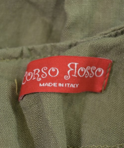 CORSO ROSSO（コルソロッソ）ブラウス カーキ サイズ:-(XL位) レディース/2200608005034
