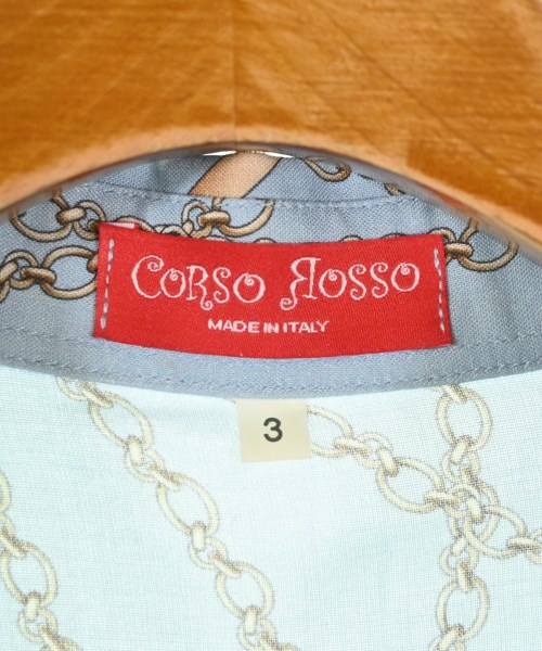 CORSO ROSSO（コルソロッソ）カジュアルシャツ 青 サイズ:3(L位) レディース/2200686525011
