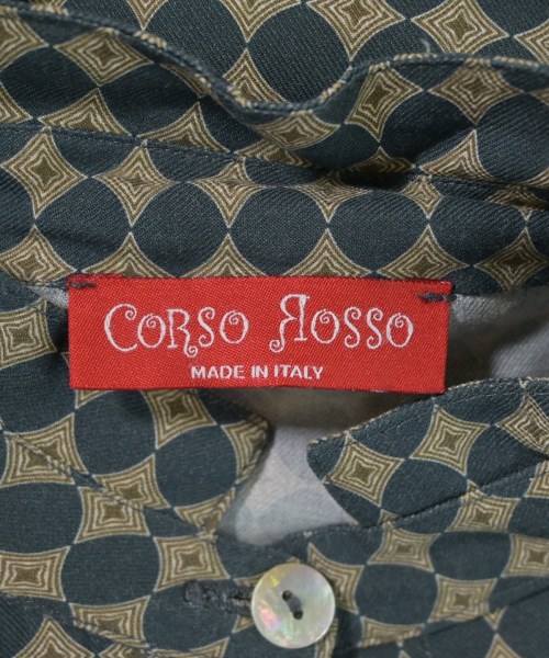 CORSO ROSSO（コルソロッソ）シャツワンピース 緑 サイズ:40(M位) レディース/2200687878123