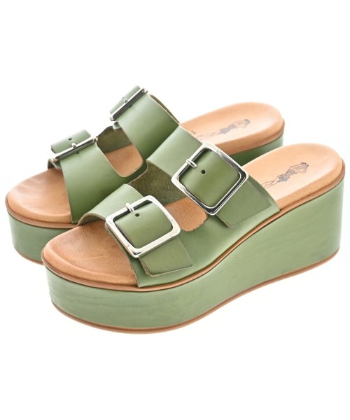 Tendenza(テンデンザ)サンダル 緑 サイズ:EU35(21.5cm位)/2200640021122