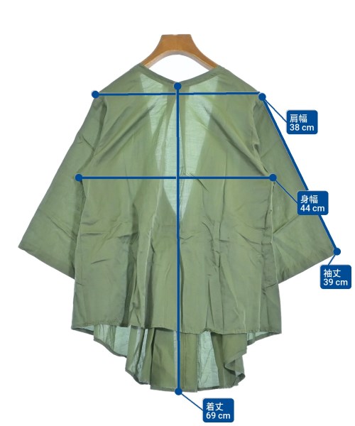 enrica（エンリカ）ブラウス 緑 サイズ:-(M位) レディース/2200623829219