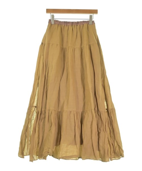 enrica(エンリカ)ロング・マキシ丈スカート 茶 サイズ:38(M位)/2200640902049