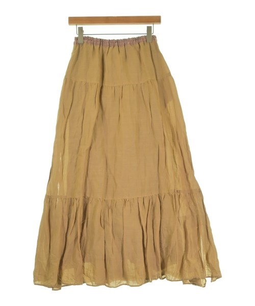 enrica（エンリカ）ロング・マキシ丈スカート 茶 サイズ:38(M位) レディース/2200640902049