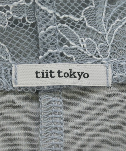 tiit tokyo（ティート　トウキョウ）カジュアルシャツ グレー サイズ:F レディース/2200712079099