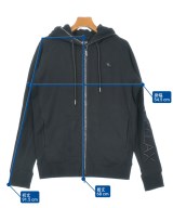 1PIU1UGUALE3 RELAX（ウノピュウノウグァーレトレリラックス）パーカー 黒 サイズ:XL メンズ/2200626823023