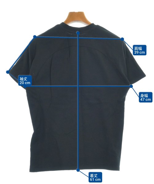 1PIU1UGUALE3 RELAX（ウノピュウノウグァーレトレリラックス）Tシャツ・カットソー 黒 サイズ:S メンズ/2200609461037