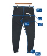 1PIU1UGUALE3 RELAX（ウノピュウノウグァーレトレリラックス）スウェットパンツ 黒 サイズ:XXL メンズ/2200672956430