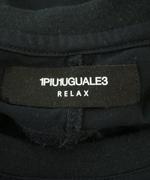 1PIU1UGUALE3 RELAX（ウノピュウノウグァーレトレリラックス）Tシャツ・カットソー 黒 サイズ:48(L位) メンズ/2200694372089