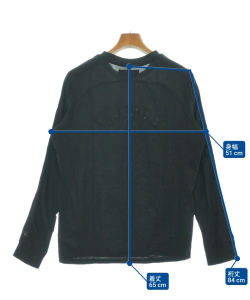 1PIU1UGUALE3 RELAX（ウノピュウノウグァーレトレリラックス）Tシャツ・カットソー 黒 サイズ:48(L位) メンズ/2200694372089
