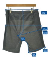 1PIU1UGUALE3 RELAX（ウノピュウノウグァーレトレリラックス）ショートパンツ グレー サイズ:S メンズ/2200660066141