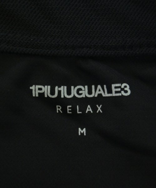 1PIU1UGUALE3 RELAX（ウノピュウノウグァーレトレリラックス）ポロシャツ 黒 サイズ:M メンズ/2200708710111