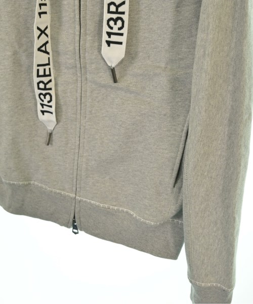 1PIU1UGUALE3 RELAX（ウノピュウノウグァーレトレリラックス）パーカー グレー サイズ:46(M位) メンズ/2200637597326