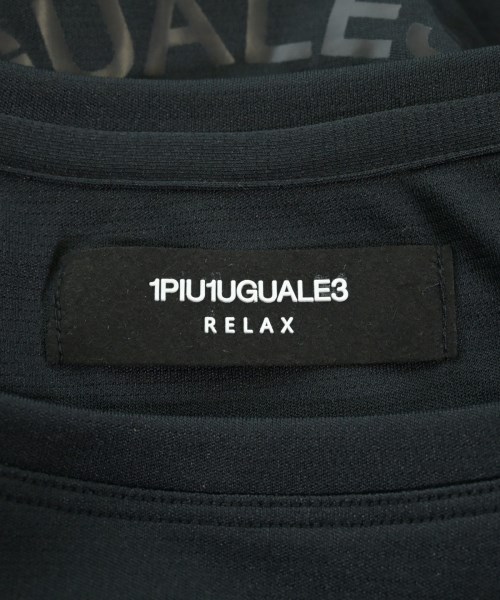 1PIU1UGUALE3 RELAX（ウノピュウノウグァーレトレリラックス）Tシャツ・カットソー 黒 サイズ:XL メンズ/2200639388052