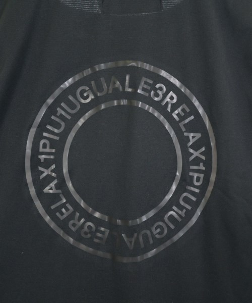 1PIU1UGUALE3 RELAX（ウノピュウノウグァーレトレリラックス）Tシャツ・カットソー 黒 サイズ:XL メンズ/2200639388052