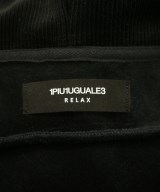 1PIU1UGUALE3 RELAX（ウノピュウノウグァーレトレリラックス）パーカー 黒 サイズ:S メンズ/2200650073036