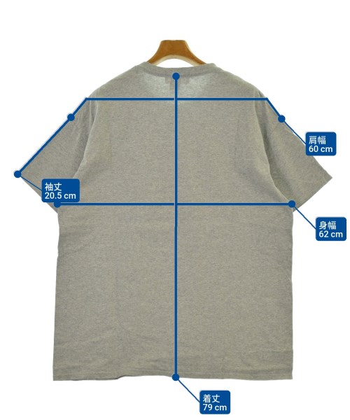TWONESS（トゥーネス）Tシャツ・カットソー グレー サイズ:XL メンズ/2200661952061