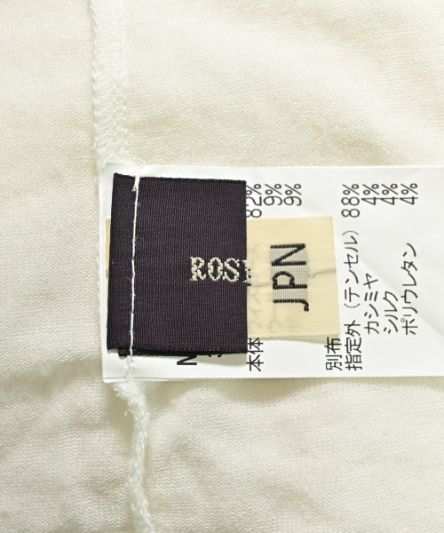 ROSIER（ロジエ）ニット・セーター 白 サイズ:38(M位) レディース/2200653033068