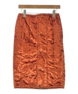 Jean genie & hungry freaks, daddy（ジーンジニーアンドハングリーフリークスダディ）ひざ丈スカート オレンジ サイズ:1(S位) レディース/2200625108053