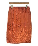 Jean genie & hungry freaks, daddy（ジーンジニーアンドハングリーフリークスダディ）ひざ丈スカート オレンジ サイズ:1(S位) レディース/2200625108053