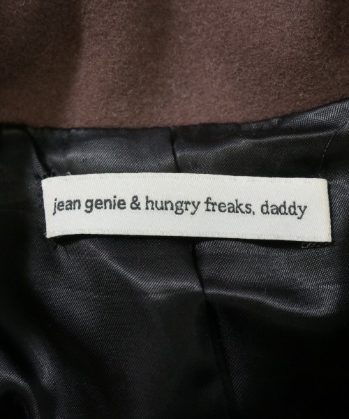 Jean genie & hungry freaks, daddy（ジーンジニーアンドハングリーフリークスダディ）トレンチコート 茶 サイズ:3(L位) レディース/2200702881015