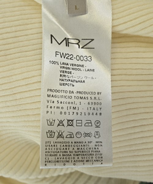 MRZ（マルツィアーリ）ニット・セーター 白 サイズ:L レディース/2200702848087