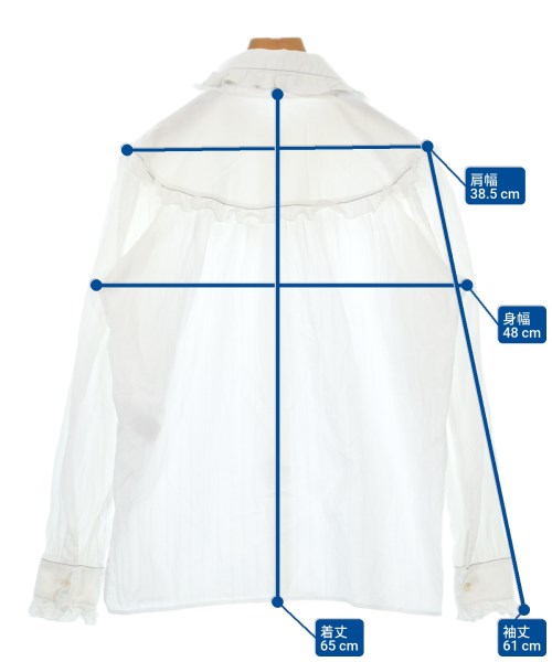 Alexa Chung（アレクサチャン）カジュアルシャツ 白 サイズ:8(S位) レディース/2200621279016