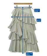 Alexa Chung（アレクサチャン）ロング・マキシ丈スカート 白 サイズ:38(S位) レディース/2200606943055