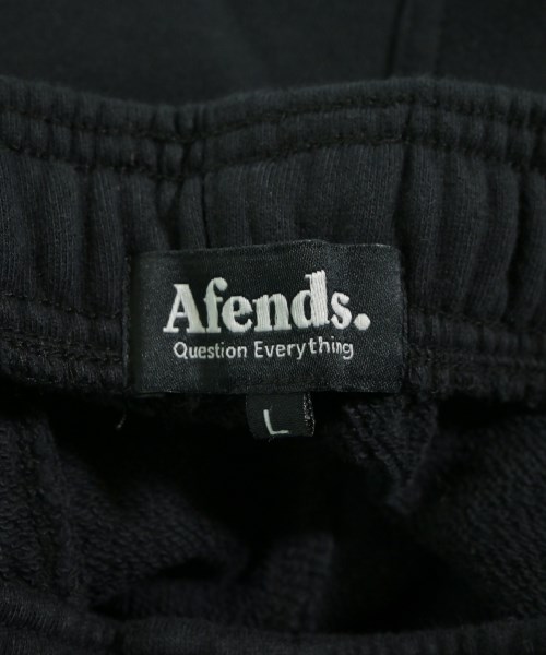 AFENDS（アフェンズ）スウェットパンツ 黒 サイズ:L メンズ/2200628829023