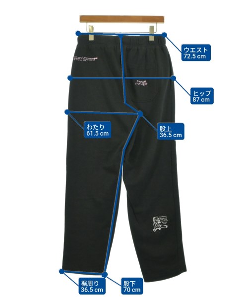 AFENDS（アフェンズ）スウェットパンツ 黒 サイズ:M メンズ/2200628829054