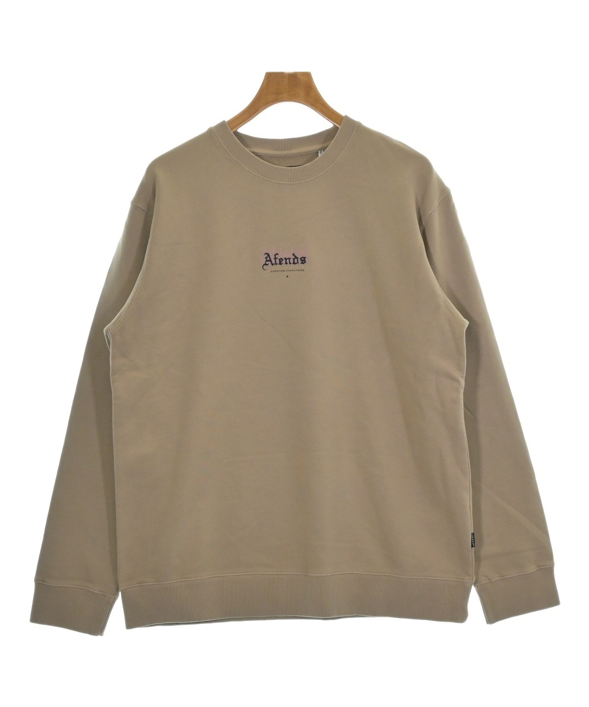 AFENDS（アフェンズ）スウェット ベージュ サイズ:XL メンズ