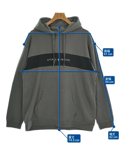 AFENDS（アフェンズ）パーカー グレー サイズ:XL メンズ/2200628829122