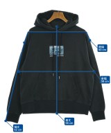 AFENDS（アフェンズ）パーカー 黒 サイズ:S メンズ/2200628829191