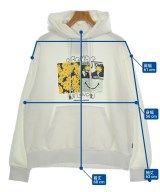 AFENDS（アフェンズ）パーカー 白 サイズ:S メンズ/2200628829214