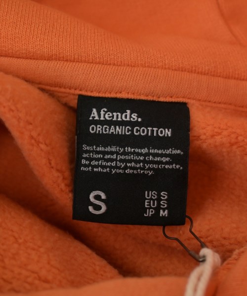 AFENDS（アフェンズ）パーカー オレンジ サイズ:S メンズ/2200628829245
