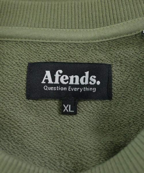 AFENDS（アフェンズ）スウェット カーキ サイズ:XL メンズ/2200628829252