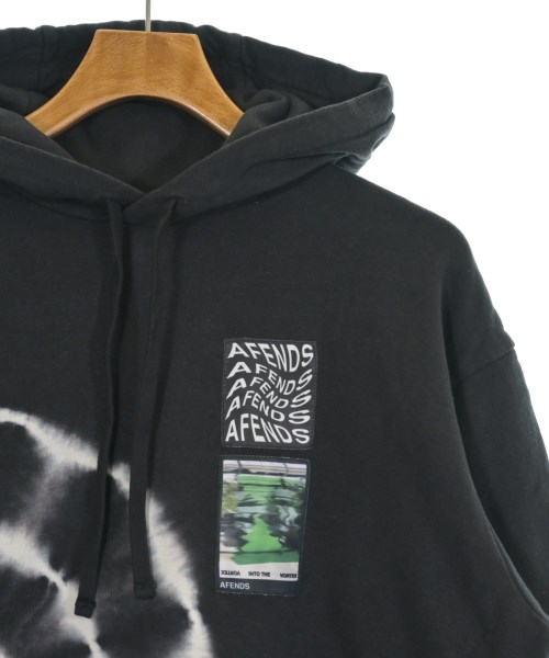AFENDS（アフェンズ）パーカー 黒 サイズ:S メンズ/2200628829313