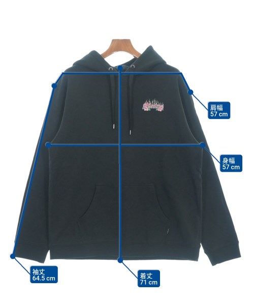 AFENDS（アフェンズ）パーカー 黒 サイズ:XL メンズ/2200628829320