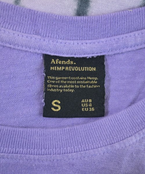 AFENDS（アフェンズ）Tシャツ・カットソー 紫 サイズ:S メンズ/2200628829382