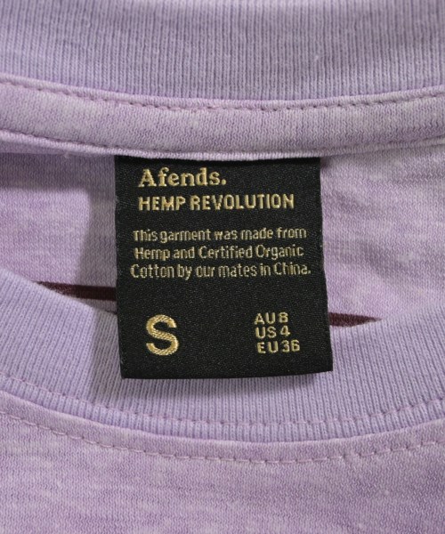 AFENDS（アフェンズ）Tシャツ・カットソー 紫 サイズ:S メンズ/2200628829412