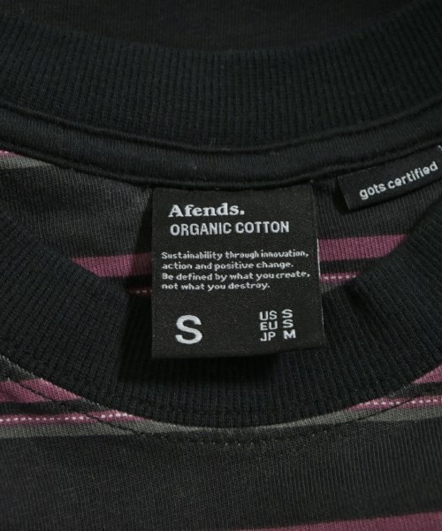 AFENDS（アフェンズ）Tシャツ・カットソー 黒 サイズ:S メンズ/2200628829467