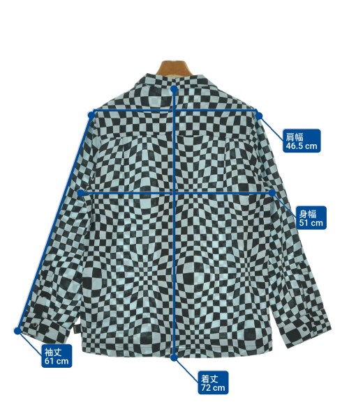 AFENDS（アフェンズ）カジュアルシャツ 青 サイズ:S メンズ/2200628829498