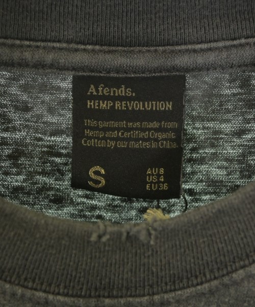 AFENDS（アフェンズ）Tシャツ・カットソー グレー サイズ:S メンズ/2200628829580