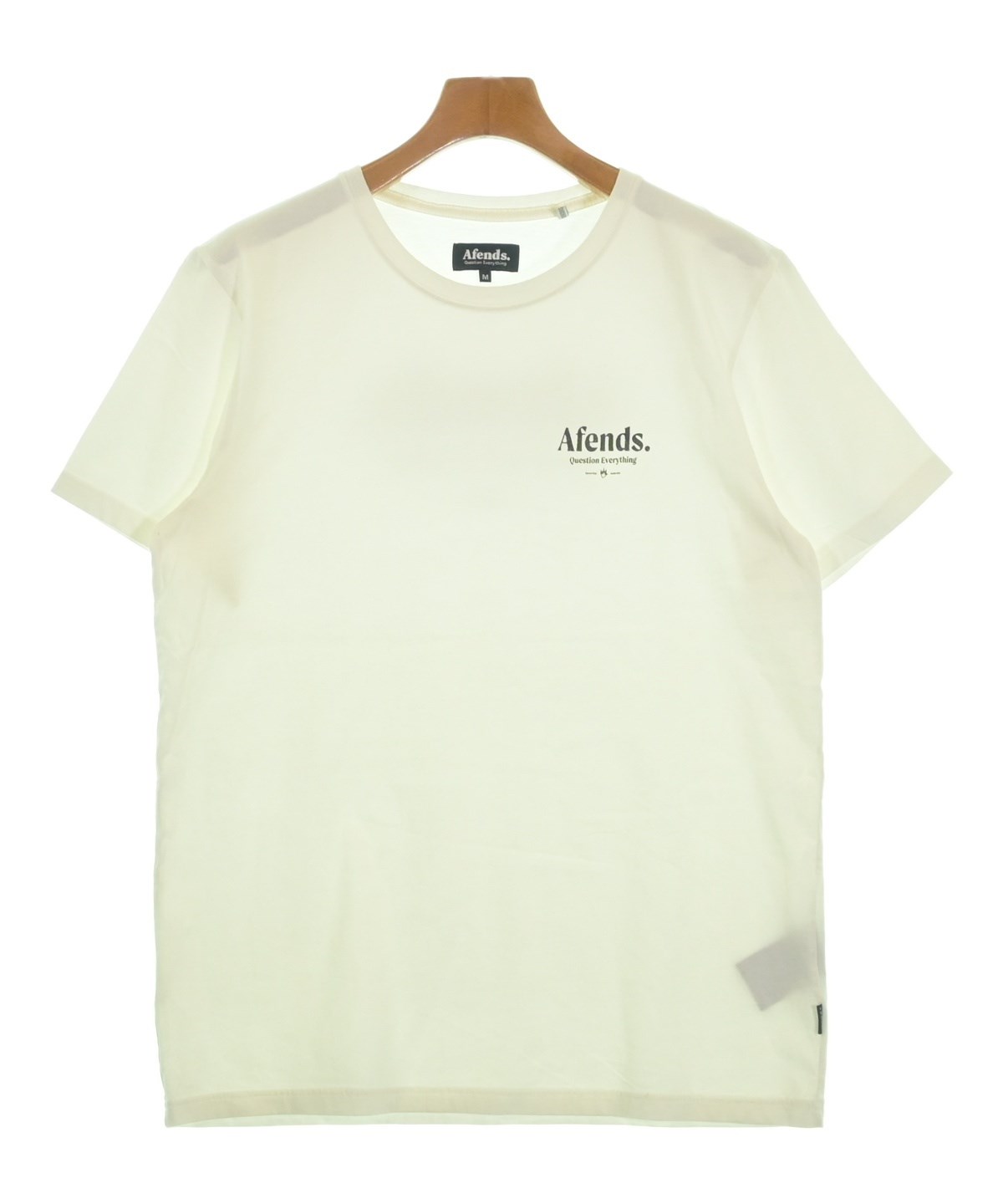 AFENDS（アフェンズ）Tシャツ・カットソー 白 サイズ:M メンズ 